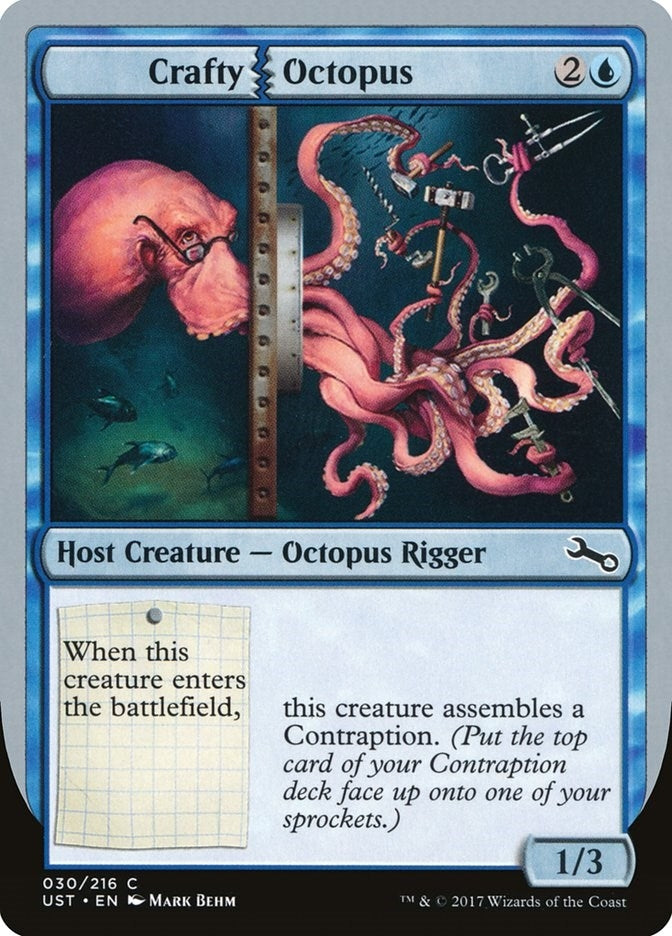 Image for Crafty Octopus (30) (UST) - Magic: The Gathering