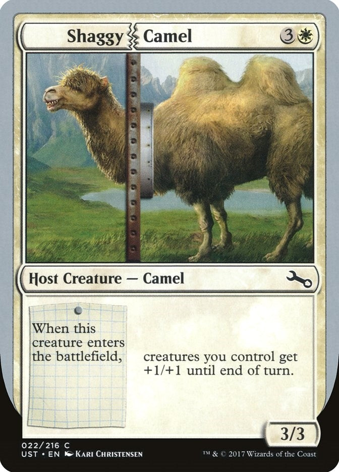 Image for Shaggy Camel (22) (UST) - Magic: The Gathering