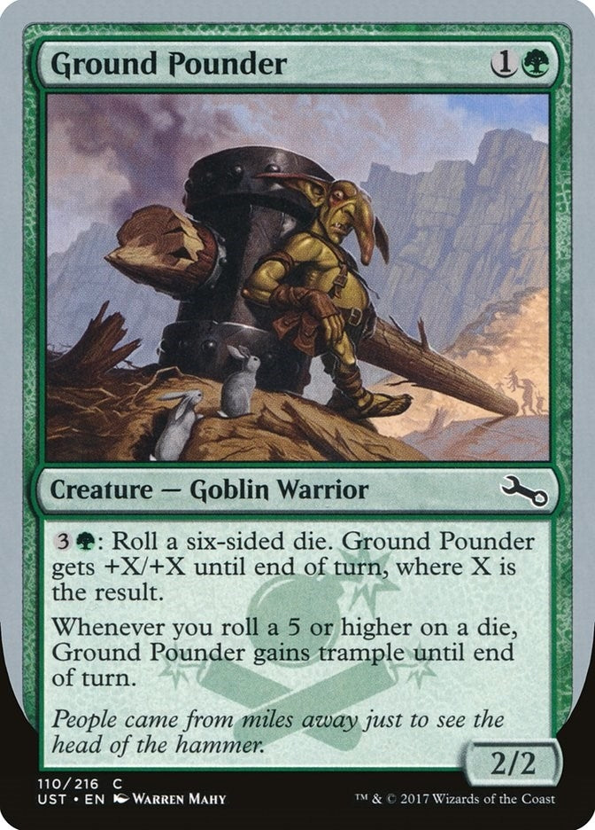 Image for Ground Pounder (110) (UST) - Magic: The Gathering