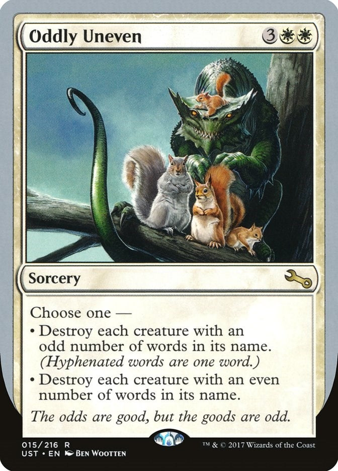 Image for Oddly Uneven (15) (UST) - Magic: The Gathering