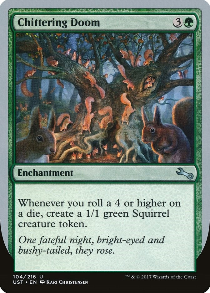Image for Chittering Doom (104) (UST) - Magic: The Gathering