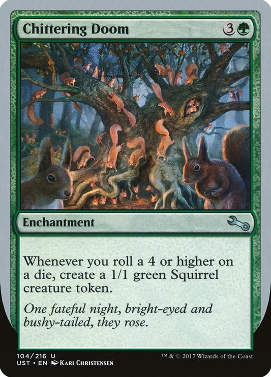 Image for Chittering Doom (104) (UST) - Magic: The Gathering