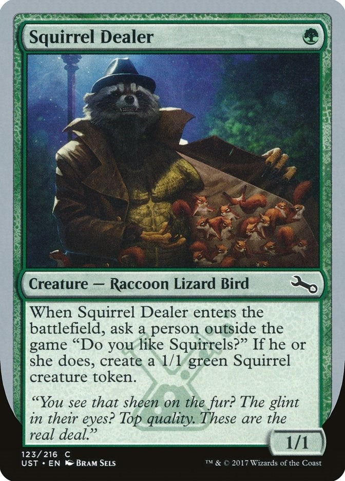 Image for Squirrel Dealer (123) (UST) - Magic: The Gathering