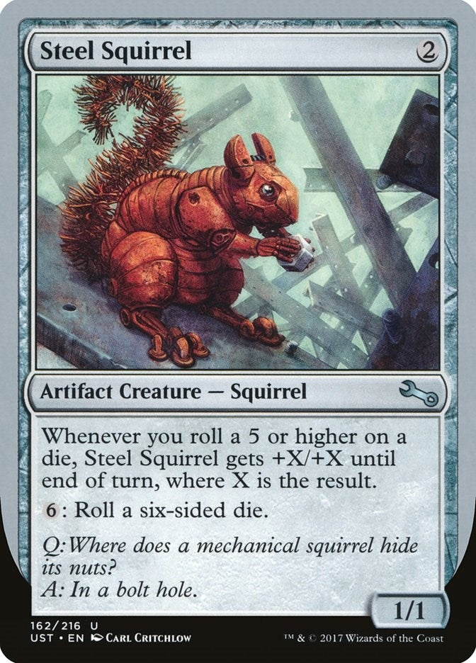 Image for Steel Squirrel (162) (UST) - Magic: The Gathering