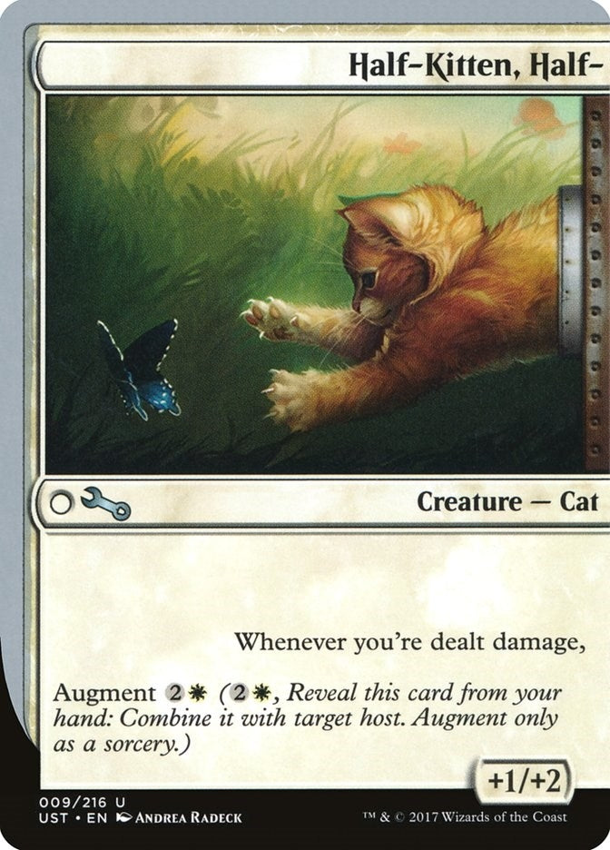 Image for Half-Kitten, Half- (9) (UST) - Magic: The Gathering