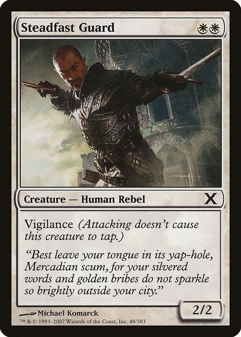 Image for Steadfast Guard (48) (10E) - Magic: The Gathering