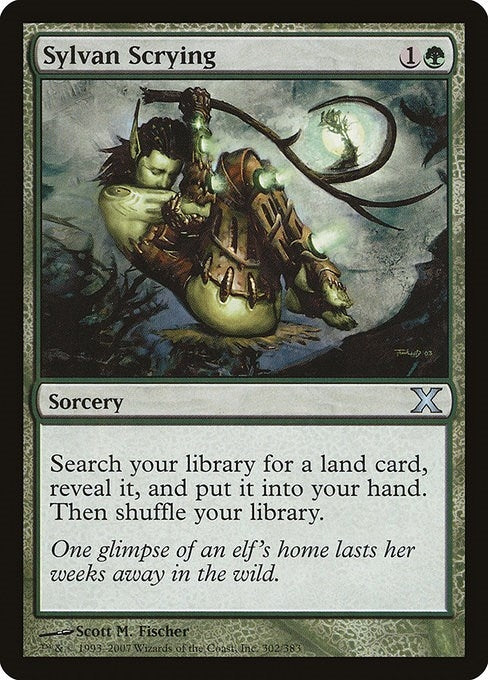 Image for Sylvan Scrying (302) (10E) - Magic: The Gathering