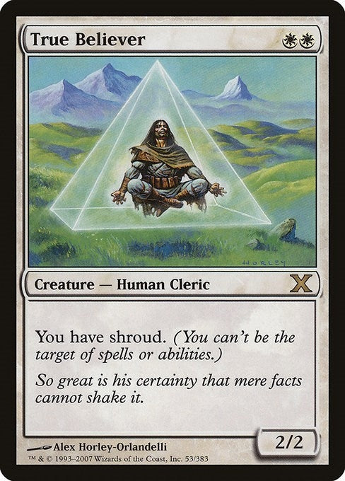 Image for True Believer (53) (10E) - Magic: The Gathering