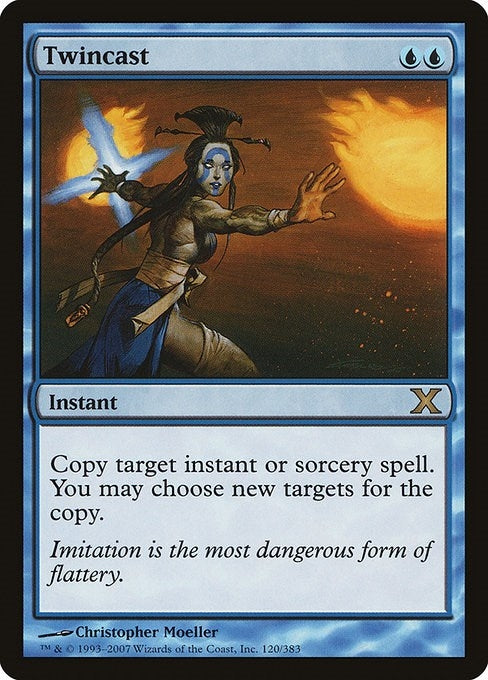 Image for Twincast (120) (10E) - Magic: The Gathering
