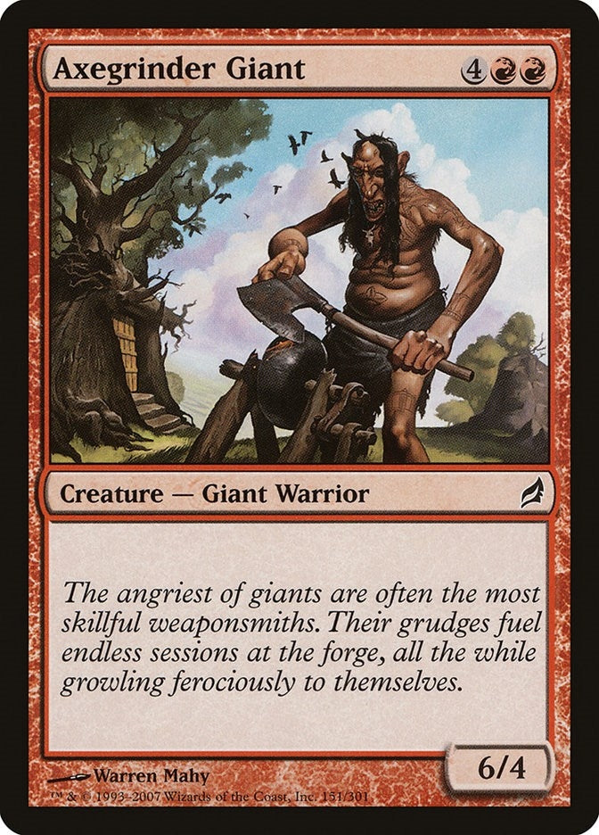 Image for Axegrinder Giant (151) (LRW) - Magic: The Gathering
