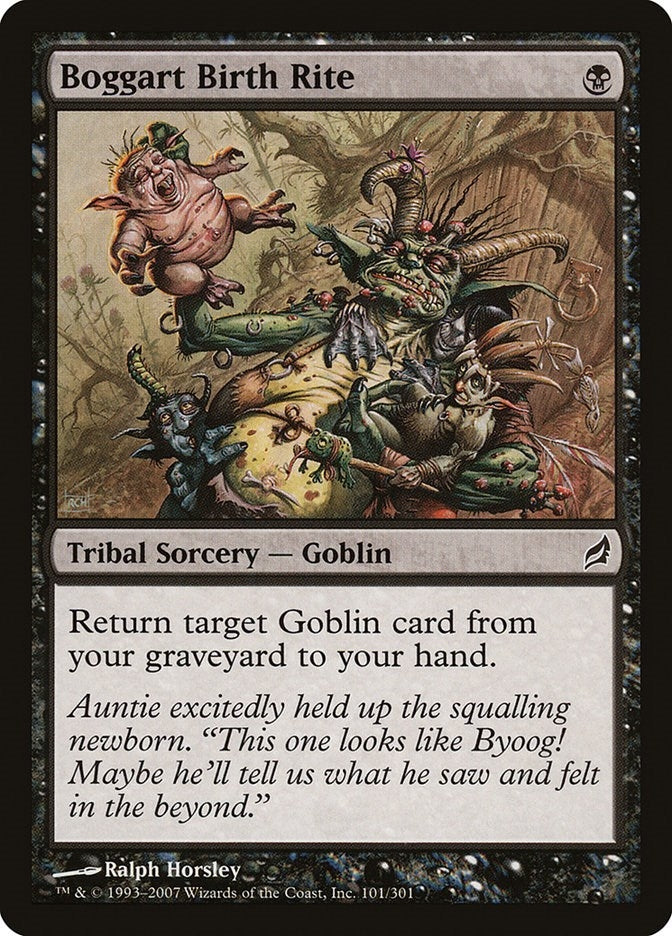 Image for Boggart Birth Rite (101) (LRW) - Magic: The Gathering
