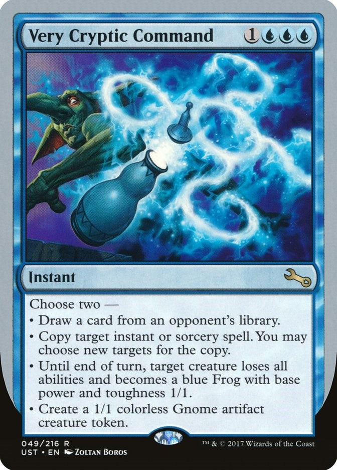 Image for Very Cryptic Command (C) (49) (UST) - Magic: The Gathering