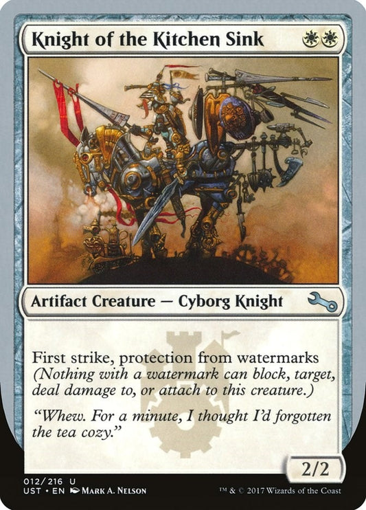 Image for Knight of the Kitchen Sink (F) (12) (UST) - Magic: The Gathering