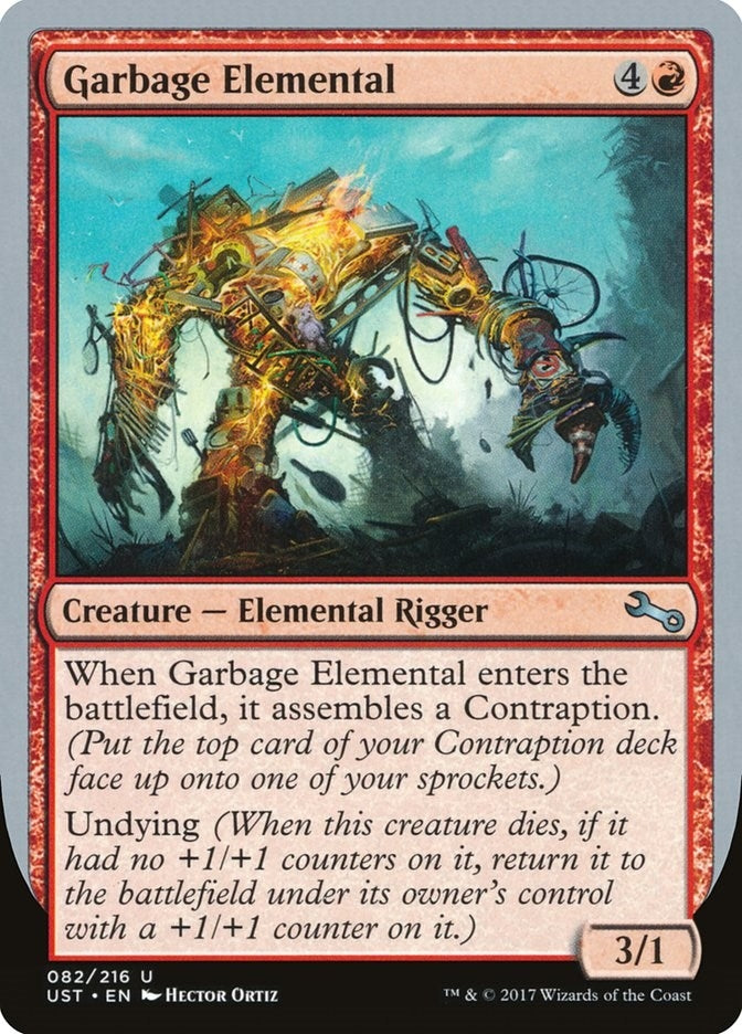 Image for Garbage Elemental (B) (82) (UST) - Magic: The Gathering