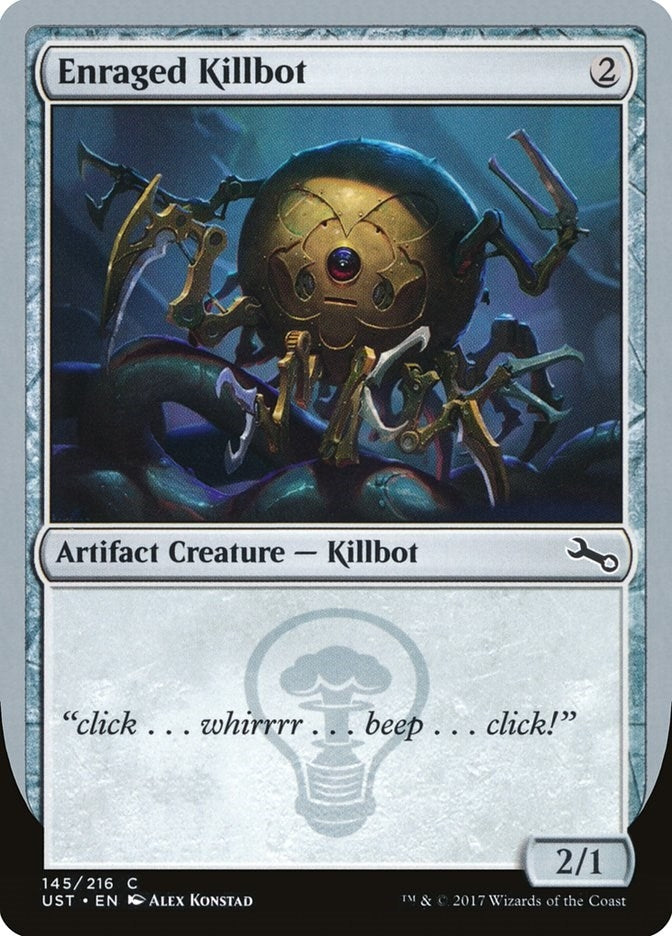 Image for Enraged Killbot (145) (UST) - Magic: The Gathering
