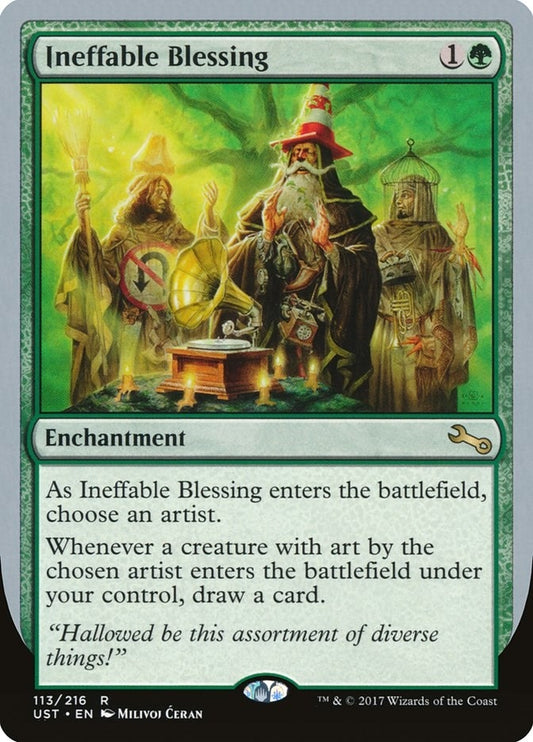 Image for Ineffable Blessing (B) (113) (UST) - Magic: The Gathering