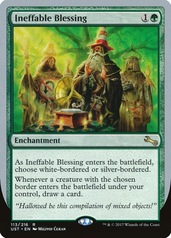 Image for Ineffable Blessing (C) (113) (UST) - Magic: The Gathering