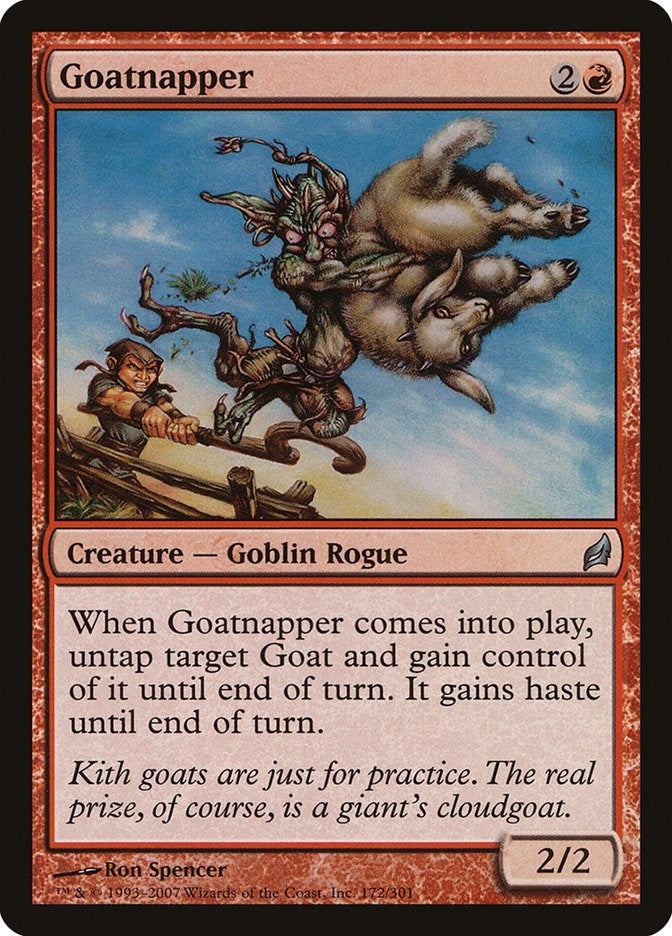 Image for Goatnapper (172) (LRW) - Magic: The Gathering