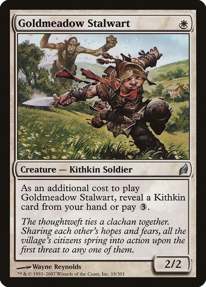 Image for Goldmeadow Stalwart (18) (LRW) - Magic: The Gathering