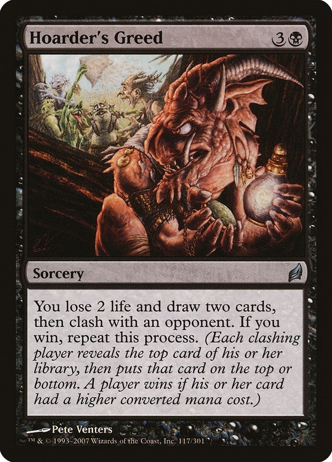 Image for Hoarder's Greed (117) (LRW) - Magic: The Gathering