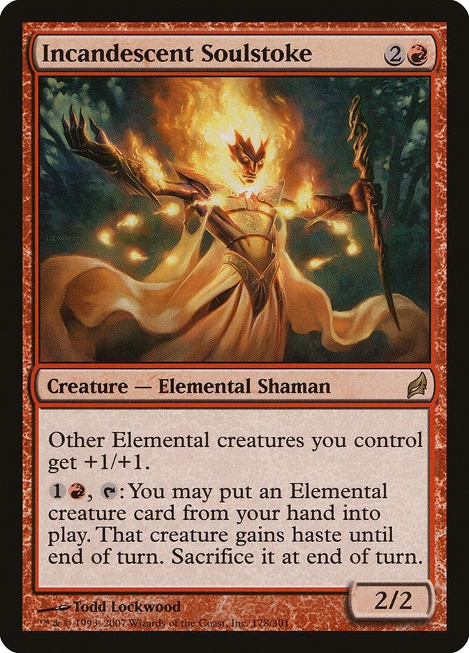 Image for Incandescent Soulstoke (178) (LRW) - Magic: The Gathering