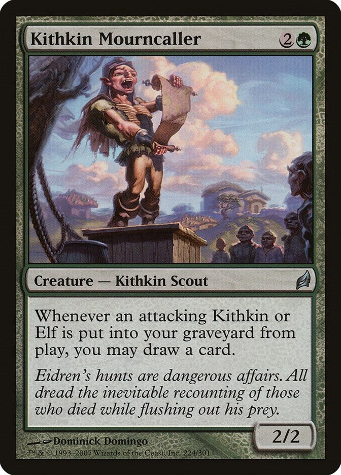 Image for Kithkin Mourncaller (224) (LRW) - Magic: The Gathering