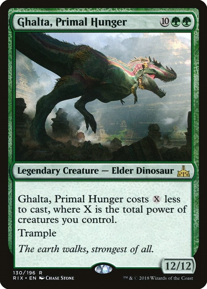Image for Ghalta, Primal Hunger (130) (RIX) - Magic: The Gathering
