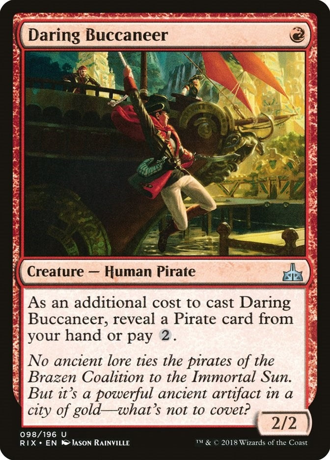 Image for Daring Buccaneer (98) (RIX) - Magic: The Gathering