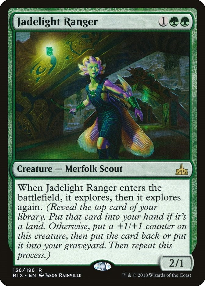 Image for Jadelight Ranger (136) (RIX) - Magic: The Gathering