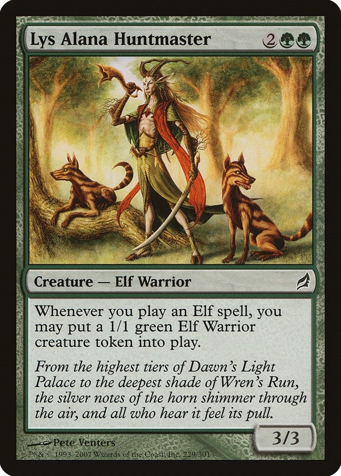 Image for Lys Alana Huntmaster (229) (LRW) - Magic: The Gathering