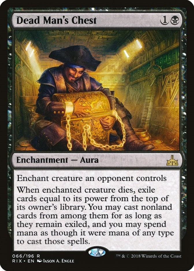 Image for Dead Man's Chest (66) (RIX) - Magic: The Gathering