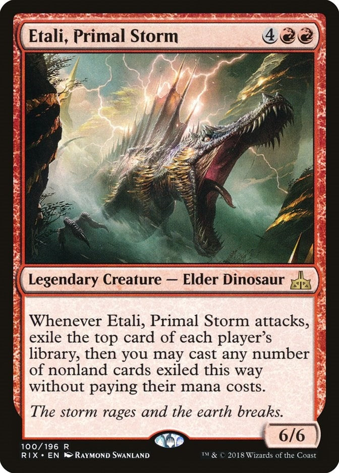 Image for Etali, Primal Storm (100) (RIX) - Magic: The Gathering