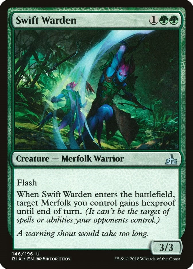 Image for Swift Warden (146) (RIX) - Magic: The Gathering