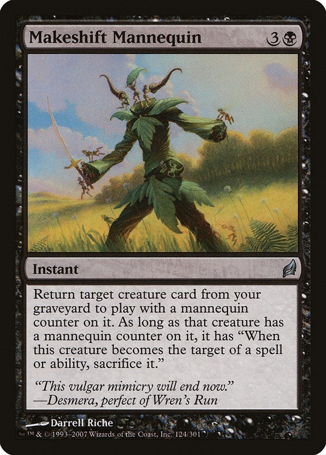 Image for Makeshift Mannequin (124) (LRW) - Magic: The Gathering