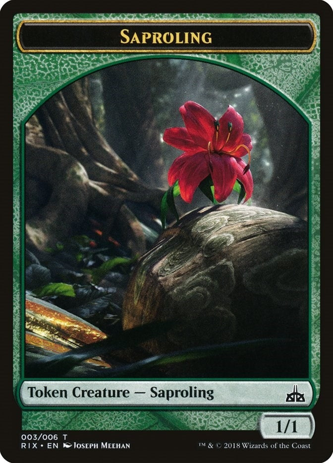 Image for Saproling Token (003) (3) (RIX) - Magic: The Gathering