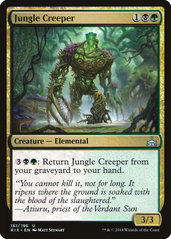Image for Jungle Creeper (161) (RIX) - Magic: The Gathering