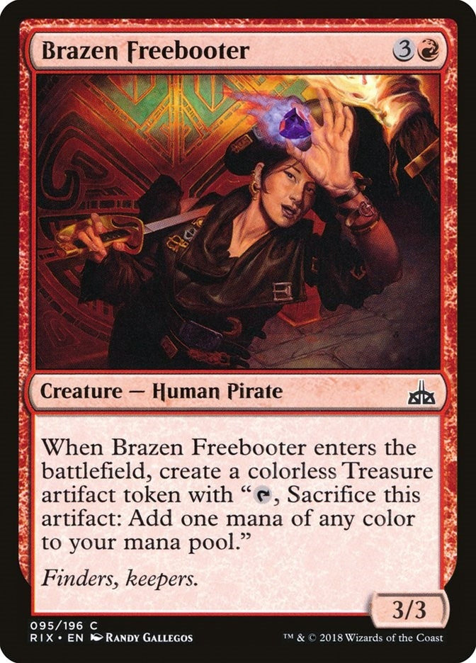 Image for Brazen Freebooter (95) (RIX) - Magic: The Gathering
