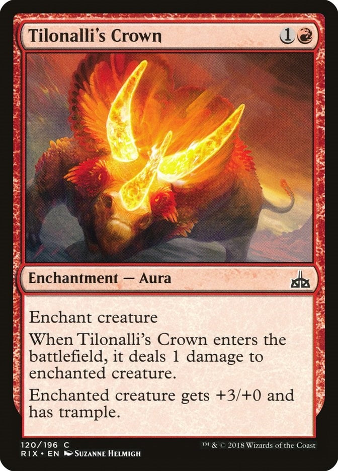 Image for Tilonalli's Crown (120) (RIX) - Magic: The Gathering
