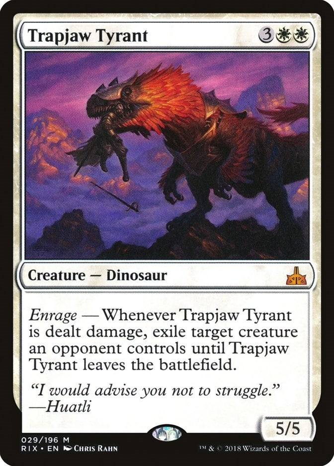 Image for Trapjaw Tyrant (29) (RIX) - Magic: The Gathering