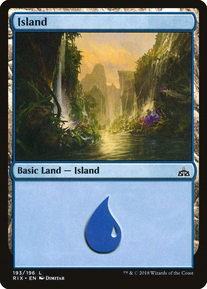 Image for Island (193) (RIX) - Magic: The Gathering