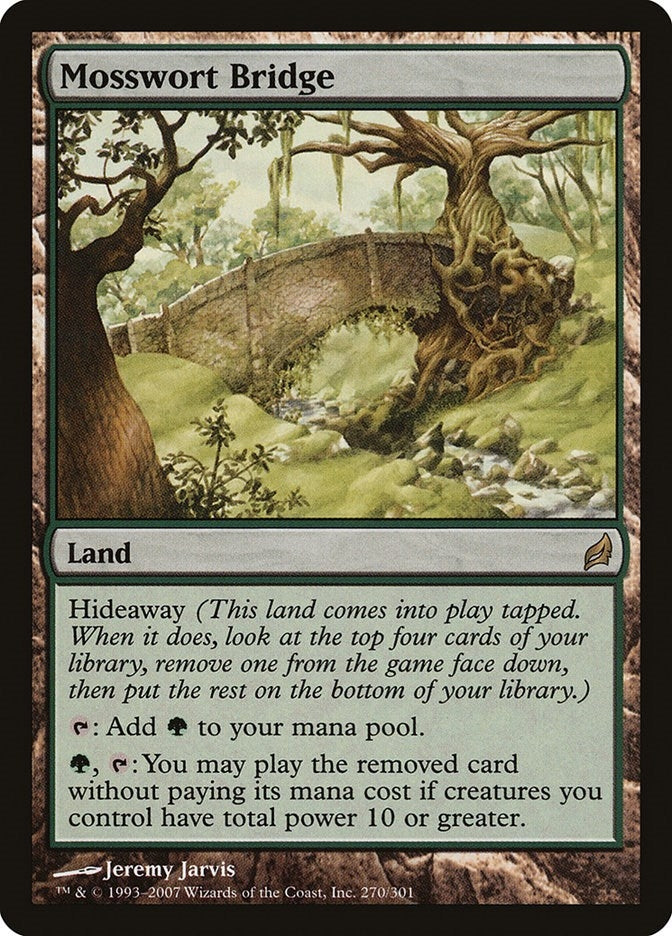Image for Mosswort Bridge (270) (LRW) - Magic: The Gathering