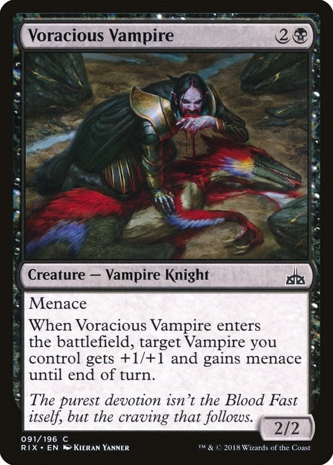 Image for Voracious Vampire (91) (RIX) - Magic: The Gathering