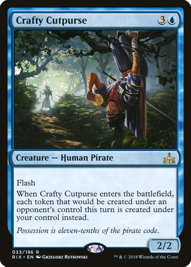 Image for Crafty Cutpurse (33) (RIX) - Magic: The Gathering