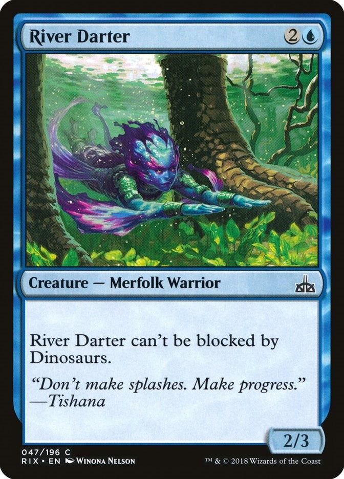 Image for River Darter (47) (RIX) - Magic: The Gathering