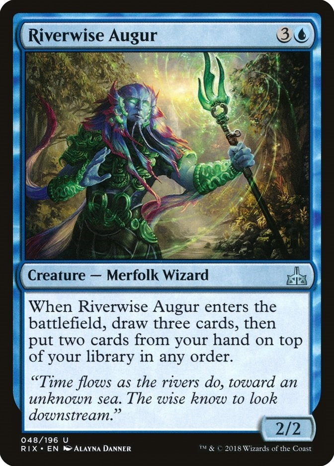 Image for Riverwise Augur (48) (RIX) - Magic: The Gathering