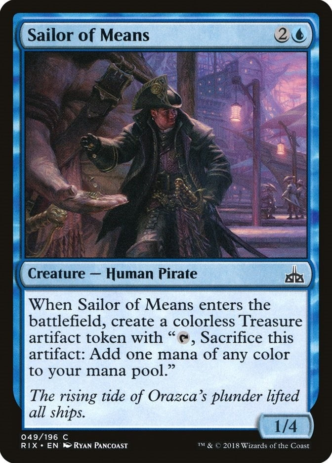 Image for Sailor of Means (49) (RIX) - Magic: The Gathering