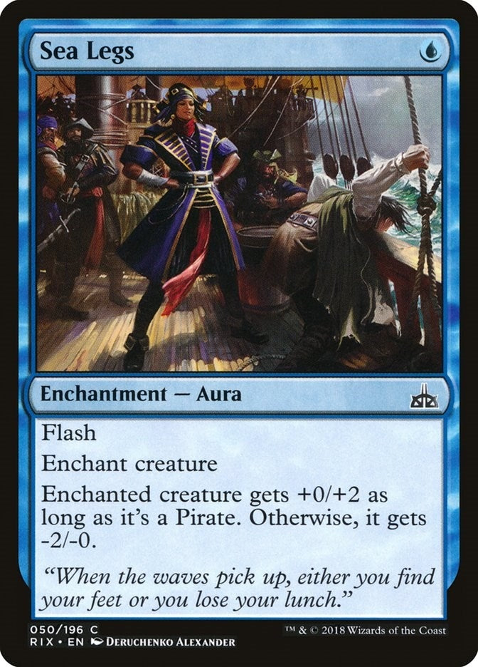 Image for Sea Legs (50) (RIX) - Magic: The Gathering