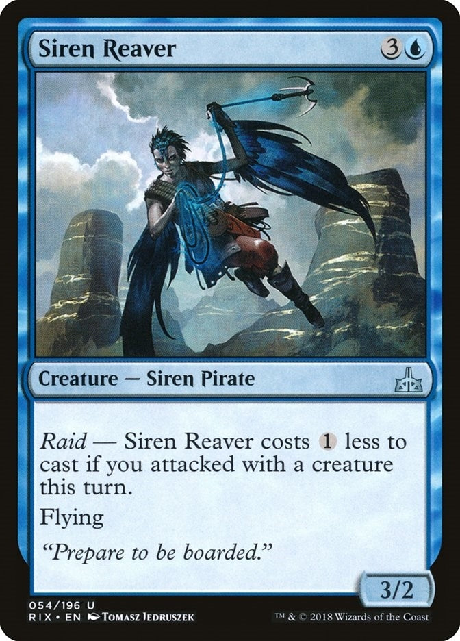 Image for Siren Reaver (54) (RIX) - Magic: The Gathering