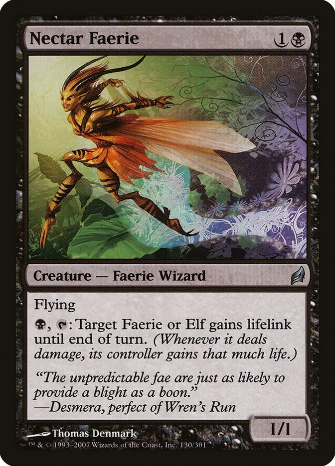 Image for Nectar Faerie (130) (LRW) - Magic: The Gathering