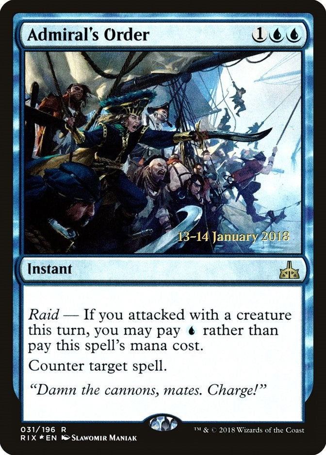 Admiral's Order (31) (PRE)